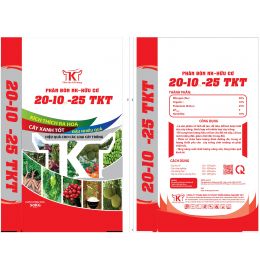 Phân bón NK- hữu cơ 20-10 HC - 25 TKT