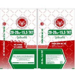 Phân bón NK - hữu cơ  20 - 20HC- 15,5 TKT