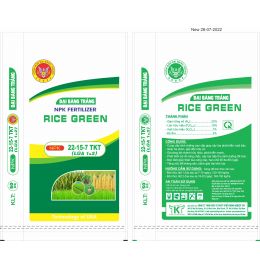 Phân bón hỗn hợp NPK 22 - 15 - 7 TKT (Lúa 1&2)
