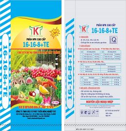 Phân bón hỗn hợp NPK 16 - 16 - 8 TKT
